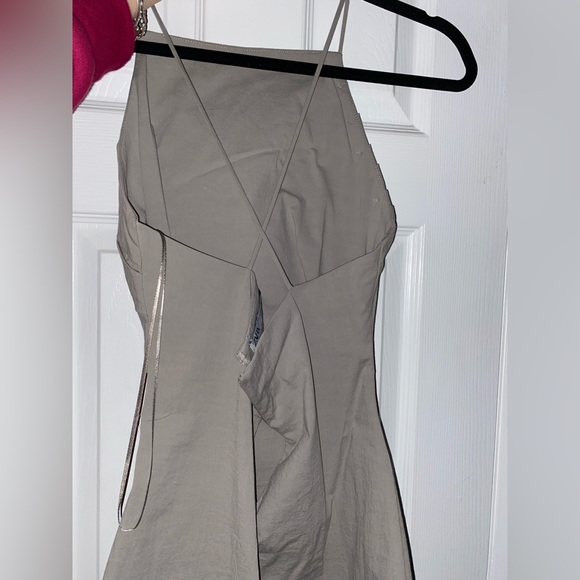 Zara Dresses & Skirts - Grey mini dress, so flattering, BRAND NEW